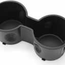 Cup Holder Fits for Chevy GMC Yukon Denali Tahoe Sierra Silverado Suburban Models 2015-2020, 22946576 Front Row Center Console Beverage Drink Insert