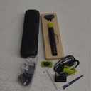 Philips Norelco OneBlade 360 with Connectivity Hybrid Face + Body, Electric Beard Trimmer, Shaver and Body Groomer Kit with 360 Blade Tech, 1x360 Blade, 5-in-1 Comb, Travel Case, Model QP4631/90