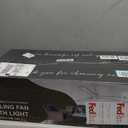 Ceiling Fans with Lights and Remote, 52 Inch Outdoor Ceiling Fan for Patios Indoor with 3 Downrods, 3 Blades Modern Ceiling Fan, 6 Speed Reversible Quiet DC Motor Solid Wood Fan,52in,Walnut