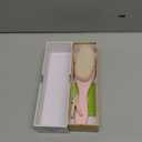 Wooden Baby Hair Brush for Toddler Girls, Boys - Cradle Cap Brush for Babies, Soft Goat Bristles, Perfect Gentle Scalp Newborn Comb for Infant, Girls, Boys, Bath Essentials(Blush, Regular)