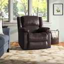 Yoogu Heavy Duty 25.5" Recliner Chair Sofa Furniture Ring Swivel Base Replacement with 10 Inch Plate (25.5 inch)