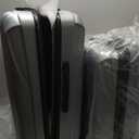 Samsonite Centric 2 Hardside Expandable Luggage with Spinner Wheels, Silver, 2-Piece Set (20/24)