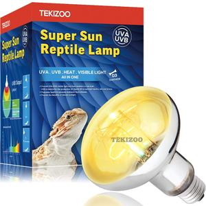 UVA UVB Sun Lamp 160W High Intensity Self-Ballasted Heat Basking Lamp/Light/Bulb for Reptile and Amphibian