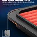 KAX Premium Engine Air Filter, GAF020 (CA10159) Replacement for Toyota Prius Base 1.5L L4 Electric/Gas 2004 2005 2006 2007 2008 2009, 200% Longer Life