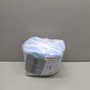 GLAMBURG Ultra Soft 8-Piece Towel Set - 100% Pure Cotton, Sky Blue