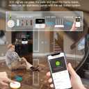 PILSAMAS WiFi Caregiver Pager Wireless Call Button with App Alert, Medical Alert Systems for Seniors No Monthly Fee- 2 Caregiver Call Button + Wristband Panic Button, Alert Button for Seniors at Home