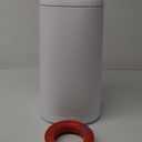 Diaper Genie Expressions Pail White, Odor-Controlling Diaper Disposal System, One Pail & One Refill