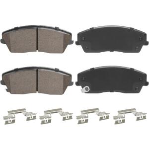 D1056 Front Ceramic Brake Pads for Chrysler 300 2005-2019, for Dodge Challenger 2009-2019, for Dodge Charger 2006-2019, for Dodge Magnum 2005-2008