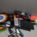 2 Pack Bow and Arrow for Kids, LED Light Up Archery Set with 24 Suction Cup Arrows, 1 Standing Target, 6 Score Targets & 2 Quiver, Indoor Outdoor Sport Gifts for Boys Girls Ages 4-8