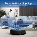 Bagotte Robot Vacuum and Mop, 6000Pa Robot Vacuums Cleaner with Self-Emptying, 90 Days Hands-Free, LiDAR Navigation, Fast Home Mapping for Pet Hair, Hard Floors
