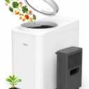 Odorless Electric Kitchen Composter 4.5L, Quiet 45dB for Home | Auto Clean, Large Carbon Filter Odor Control, Process Food Waste to Fertilizer in 4-8H, Countertop Mill Composter for Indoor