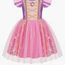 HenzWorld Halloween Costumes for Kids Pirate Costume Princess Dress up for Girls Birthday Cosplay Party Outfit Tulle Dress 6 years
