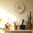 Silent Quartz Clock Movement Replacement Kit 5.11 Inch DIY Clock Mechanism Part for Frameless Hanging Wall Clocks with Precision Mechanism