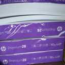 HP Papers | 8.5 x 11 Paper | Premium 28 lb | 5 Ream Case - 2500 Sheets | 100 Bright | Made in USA - FSC Certified | 205200C