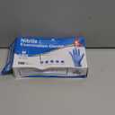 Schneider Nitrile Exam Gloves, Medical Grade Blue Disposable Gloves Latex Free, Rubber Glove for Cleaning, Cooking, Food Prep