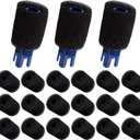 for Polaris Pool Cleaner Parts 18 Pack Polaris Tail Sweep Pro & 3 Tail Hose Scrubbers Pool Sweep Tail Scrubbers Replacement Pool Tail Scrubber 280 360 380 180 480 3900 (Blue)