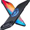 TORRAS Magnetic Slim Fit for iPhone Air Case 6.5 inch, Ultra-Thin, Compatible with MagSafe, Lightweight Matte Anti-Scratch Hard PC Cover Phone Case for iPhone 17 Air 2025 OriginFit, Black
