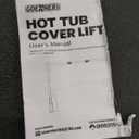 Hot Tub Cover Lift Spa Cover Lifts Under Mount Hot Tub Cover Lifter Adjustable Height 31 to 41 Inch Width Below 96 Inch Removal System Bracket Fits Most Spas Hot Tubs