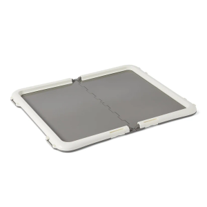 Dog Training Pad Holder with Secured Latches, Extra Thick and Non-Slip Base, Recycled Plastic, 28 x 34 inch, Large,