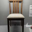 Wooden Chair with Cloth Seat Cushion