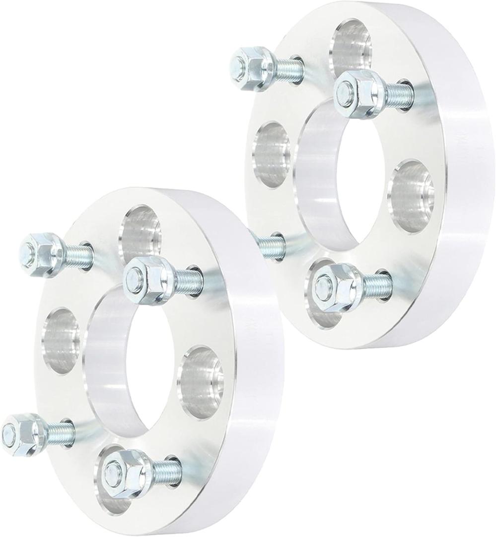 OCPTY 4x4 to 4x110 Wheel Adapters 1 inch for Honda for TRX420TM1 FourTrax Rancher with 10x1.25 Lug Nuts 64mm Hub Bore Compatible for Traxter Max 500 4x4 Auto XT for Traxter 500 Auto 4x4 CVT