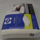 Sealy Essentials Memory Foam Bed Pillow for Pressure Relief, Adaptive Memory Foam Pillow with Washable Knit Cover, Standard, 24" x 16" x 5",White