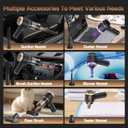Car Vacuum Portable Cordless,16000PA Strong Suction Handheld Car Cleaner with Dual HEPA Filters,LED Light,Type-C Charging Mini Vacuum, One-Click Empty Compact for Home Cleaning and Office