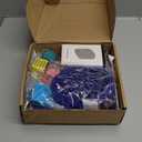 Tenceur 18 Pcs Cruise Essentials Power Strip 6 Hook 2 Card Lanyard 4 Luggage Tag 2 Phone Bag 1 Clothesline 2 Towel Band (White, Black)