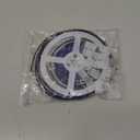 Zhengmy 20 Pack 4 Pin 10mm Solderless LED Strip Connector Transparent Track Lighting LED Pin Connectors with Wire Strip 16.4ft for 5050(4 Pin, 10 mm)