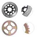 44.25in Go Kart Rear Axle Shaft Assembly Complete Kit Replacement for Go Kart ATV Quad Trikes Golf Carts