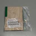 Clever Fox Four-Minute Journal  Daily Positivity Journal with Prompts  Motivational Affirmation, Mental Health & Habit Tracker (Seashell) (A5 (5.8" x 8.3"))