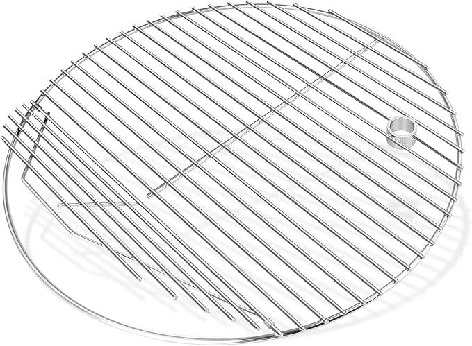 19.5" 304 Stainless Steel Solid Rod Round Cooking Grate Grill Grids for Pit Boss K24,Akorn Kamado Ceramic Grill,Char-Griller 16620,Louisiana Grills K24 and Other 20 inch Charcoal Grill