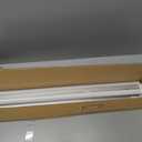 Barrina (6 Pack LED T5 Integrated Single Fixture, 4FT, 2200lm, 6500K Super Bright White, 20W Utility LED Shop Light, Ceiling and Under Cabinet Light, Corded Electric with ON/Off Switch, ETL Listed