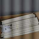 Kids Tent Indoor Playhouse, Kids Play Tent Large Kid Playhouse Toys Toddler Tent Play House with Pennant Banners, Kid Toys for Boy Girl Birthday House Gift (Natural)