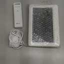 Weather Station Indoor Outdoor Thermometer Wireless, Home Atomic Clock with Large Constant Display, Inside Outside Temperature Humidity Monitor, Dew Heat Point, Barometer White