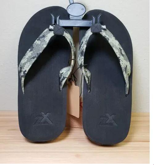 Zeroxposur Brushed Eva Flip Flop Black 10