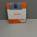 TUCCH Case Wallet for iPhone 17 Pro (6.3") 2025, Stand | RFID Blocking | 4 Card Holders | TPU Shockproof Inner Shell | PU Leather | Magnetic Closure Folio Protective Cover | Dark Red