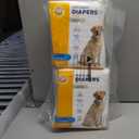 Arm & Hammer for Pets Female Dog Diapers, Size Large, 24 Count UltraAbsorbent, Adjustable Girl Dog Diapers with Leakproof Protection and Wetness Indicator (Pack of 2)