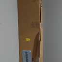 Frameless Shower Door Bottom Seal for 3/8" (10mm) Thick Glass, 36" Long, Clear Vinyl, No Adhesive Required, Stops Leaks (Clean)