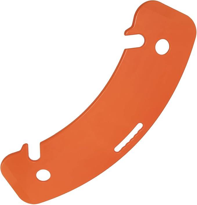 Curved Transfer Board Plastic Slide Board for Transferring to Wheelchair, Chair, Bed, Toilet, Car for Patient, Elderly, Disabled, 31.1 * 9.84 * 0.46" 3.64 lbs ABS Transfer Devices (Orange)
