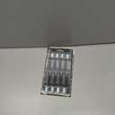 AquaSonic Genuine Standard Replacement Brush Heads | ADA Accepted | for Normal & Sensitive Teeth | Compatible with Many AquaSonic Toothbrush Handles (8 Pack Black)