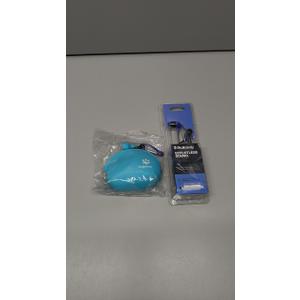 PET SILICONE TREAT BAG AND SKULLCANDY EFFORTLESS SOUND