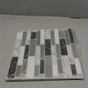 Art3d 10-Sheet Peel and Stick Kitchen Backsplash Tiles, 12"x12" Self-Adhesive Marble Grey Wall Tiles for Kitchen and Bathroom