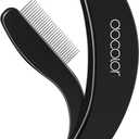 Docolor Foldable Eyelash Comb Separator Folding Lash Comb Eyebrow Mascara Applicator Eyelash Definer Arc Designed Cosmetic Brushes Tool