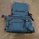 FENGDONG Travel Backpack TSA Friendly Flight Approved Carry on Backpack Nylon Water-resistant Business Large Weekender Bag Casual Daypack 17.3" Laptop Computer Backpack for Men Women(Green)