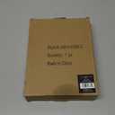 Isaac Jacobs 5x7 Vintage Style, Double-Sided Arched Brass & Glass Metal Floating Picture Frame with Locket Closure (Vertical), Made for Tabletop Display (5x7 Vertical, Black)