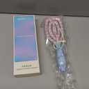 RHOS Scalp Massager, Shampoo Brush with Handle, Curved Vented Hair Scrubber, Scalp Brush for Wet & Dry Hair (Blue)