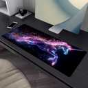 Cute Unicorn Mouse PadAstral Keyboard MatLaptop Computer Protector with Non-Slip Rubber BaseLarge Extended MousePads Gifts for Desk Office HomeDeskmat Decor 31.5" x 11.8"