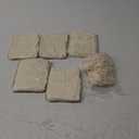 Shappy 5 Pack Natural Fish Net Decorative Cotton Fishnet Decor for Pirate Party, Mermaid Nautical Hawaii Luau Ocean Themed Wall Hanging Beach Bash Decoration Supplies (Beige)