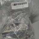 Hxezoc Snowflake Christmas Stocking Holder Silver 3D Crystal Snowflake Metal Mantel Stocking Hanger for Christmas Fireplace Mantel Decorations Christmas Holiday Supplies